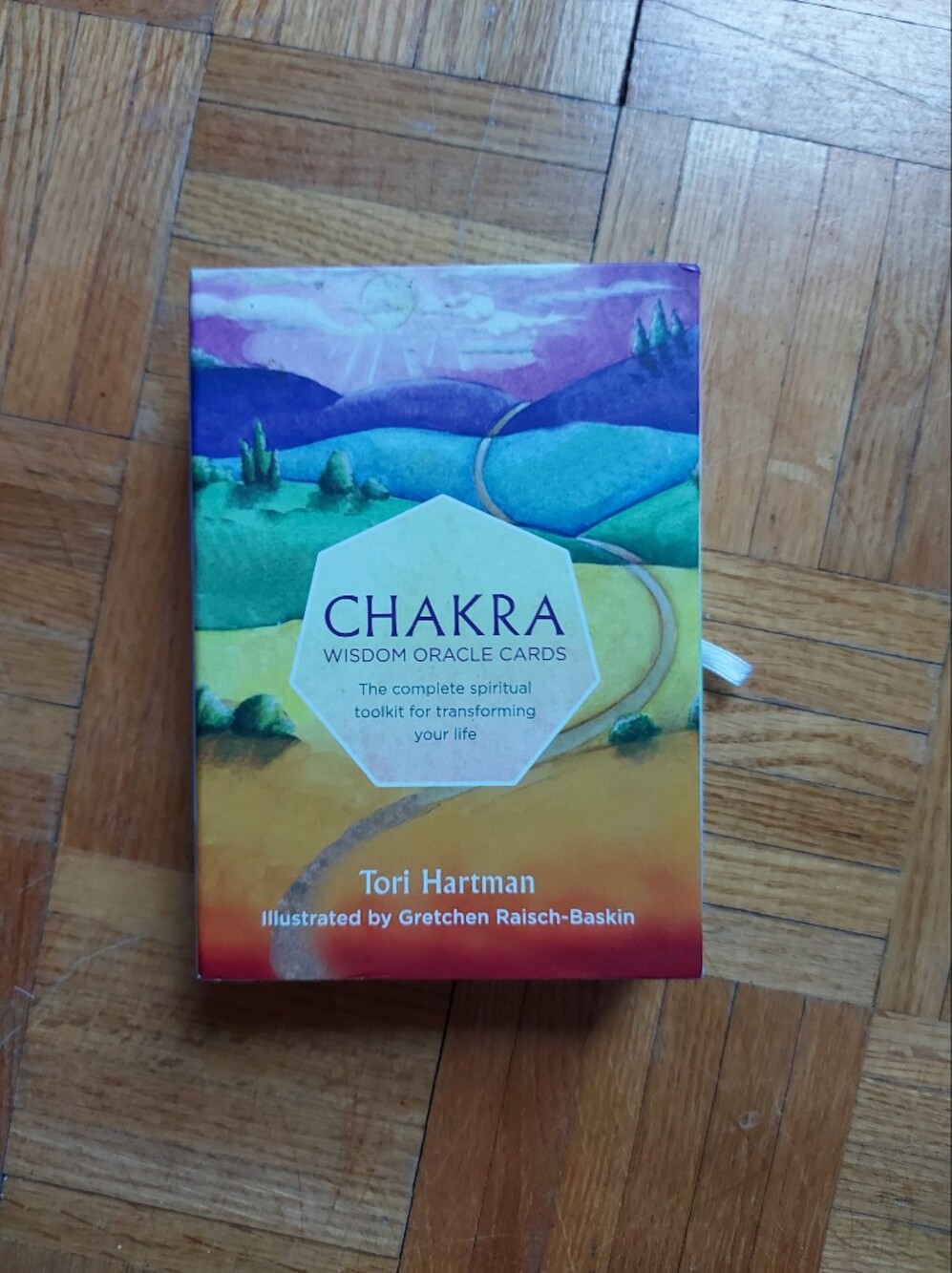 Chakra Wisdom Oracle Cards – Colorful Rainbow Artwork